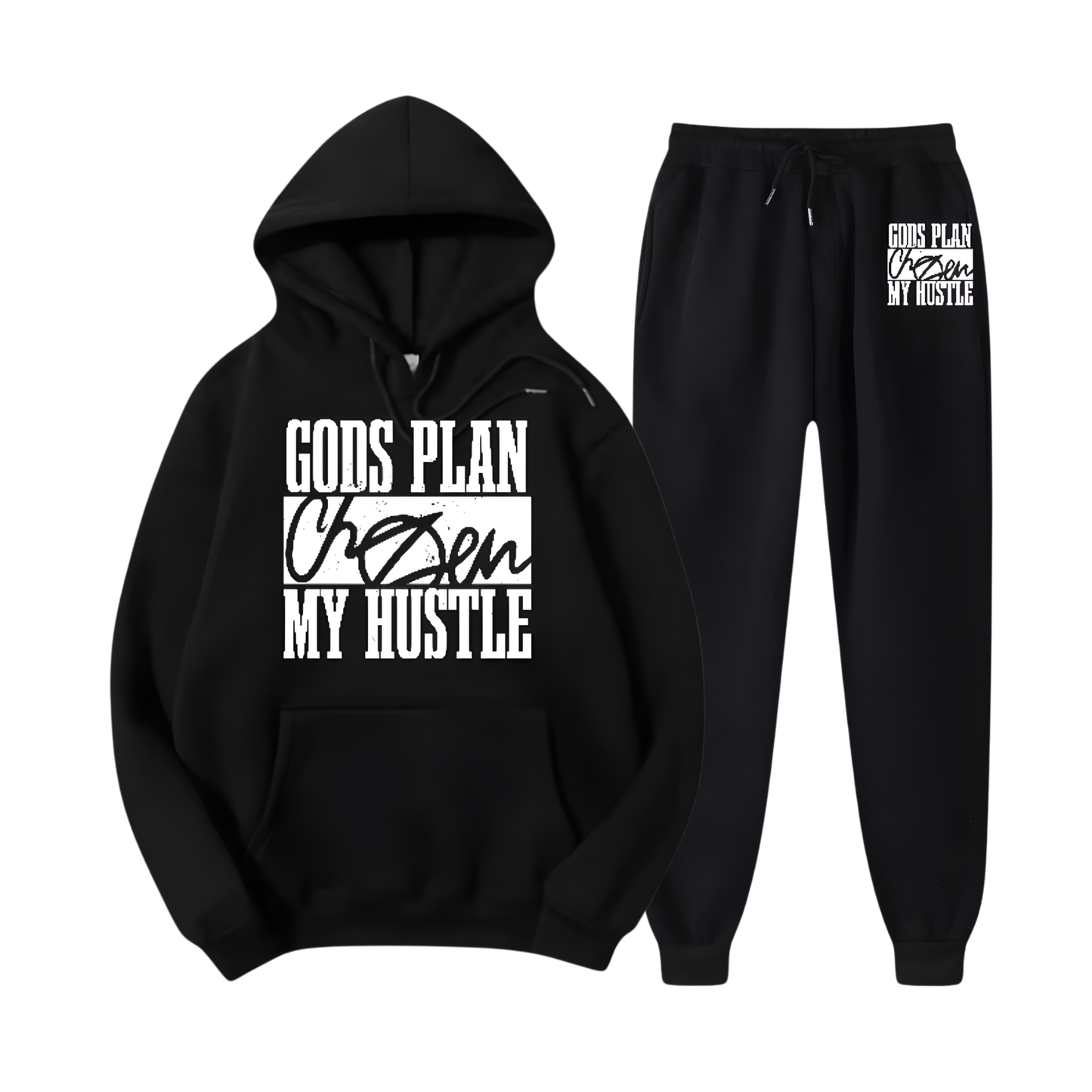 God’s Plan - My Hustle Hoodie Set