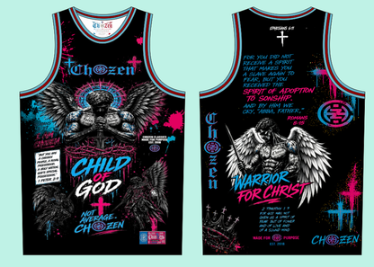 PRE-ORDER ONLY CHILD OF GOD/WARRIOR OF CHRIST JERSEYS