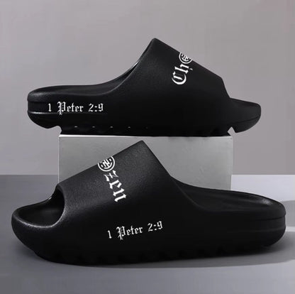 PRE ORDER ONLY - 1 Peter 2:9 ChoZen Slides | Black & Beige