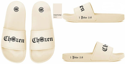 PRE ORDER ONLY - 1 Peter 2:9 ChoZen Slides | Black & Beige