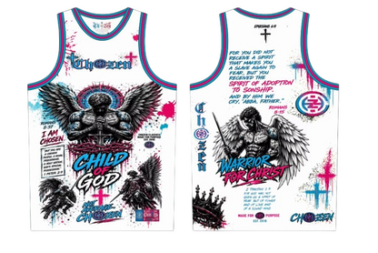 PRE-ORDER ONLY -KIDS- CHILD OF GOD/WARRIOR OF CHRIST JERSEYS