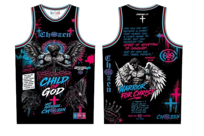 PRE-ORDER ONLY -KIDS- CHILD OF GOD/WARRIOR OF CHRIST JERSEYS