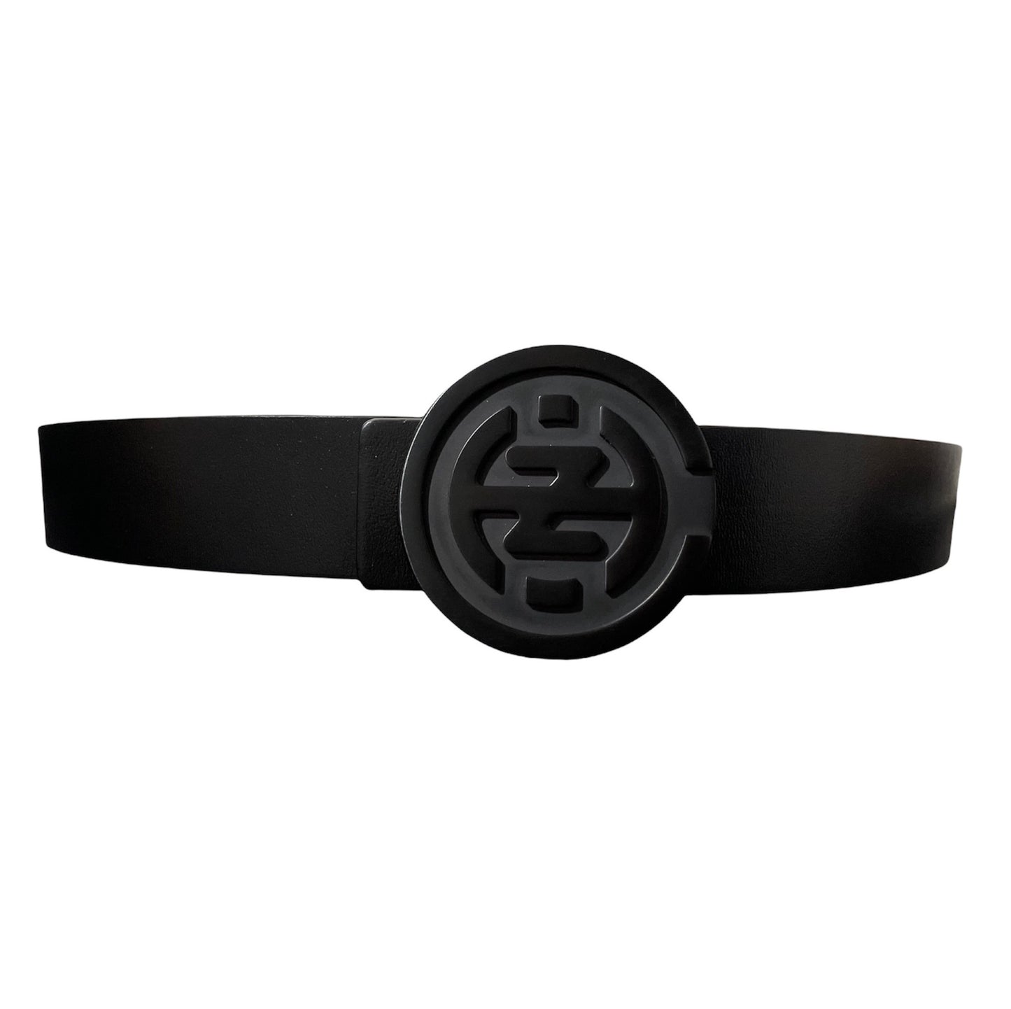 Top Grain Italian Leather choZen Belt With Gold Or Black Buckle