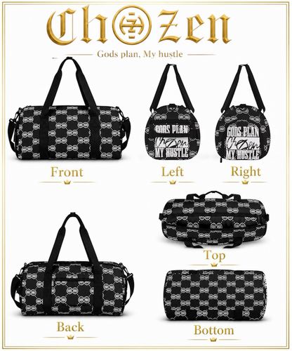 ChoZen “God’s Plan My Hustle” Duffle Bag
