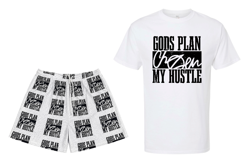 Gods Plan My Hustle Shorts Only