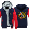 Thick Plush Zippered Hoodie