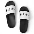 choZen Shoes' Black/White Slippers Non Slip Slippers