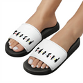 choZen Shoes' Black/White Slippers Non Slip Slippers