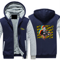 Thick Plush Zippered Hoodie