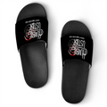 choZen Shoes' Black/White Slippers Non Slip Slippers