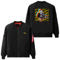 choZen Unisex Air Force Jackets Tony Montana