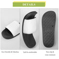 choZen Shoes' Black/White Slippers Non Slip Slippers