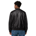 Leather Bomber Jacket