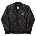 Leather Bomber Jacket