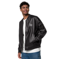 Leather Bomber Jacket