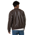 Leather Bomber Jacket