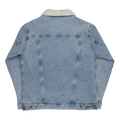 Unisex denim sherpa jacket