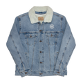 Unisex denim sherpa jacket